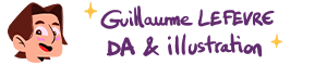 Guillaume lefevre illustration and direction for motion Logo